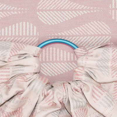 Fidella Ring Sling - Drops Pinkish Sand - Ring Sling - Fidella - Afterpay - Zippay Carry Them Close