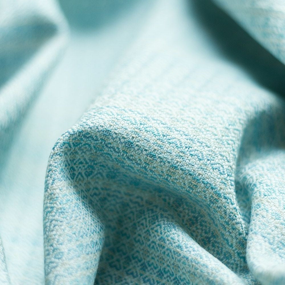 Fidella Ring Sling - Heart Rows Gradient Sky - Ring Sling - Fidella - Afterpay - Zippay Carry Them Close