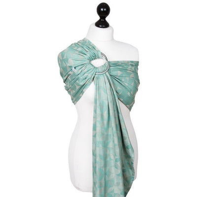 Fidella Ring Sling - Kaleidoscope Mint - Ring Sling - Fidella - Afterpay - Zippay Carry Them Close