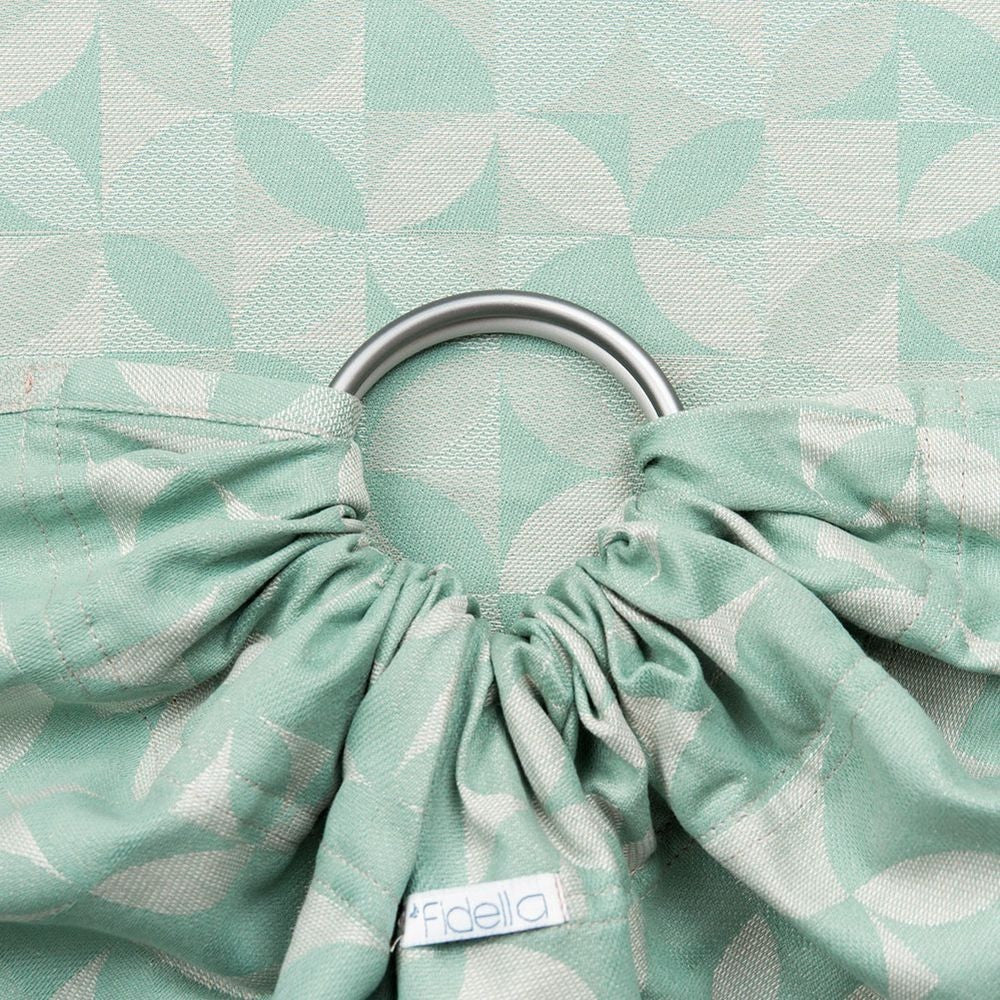 Fidella Ring Sling - Kaleidoscope Mint - Ring Sling - Fidella - Afterpay - Zippay Carry Them Close