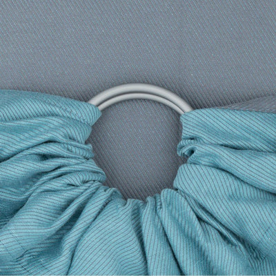Fidella Ring Sling - Lines Blue Stone - Ring Sling - Fidella - Afterpay - Zippay Carry Them Close