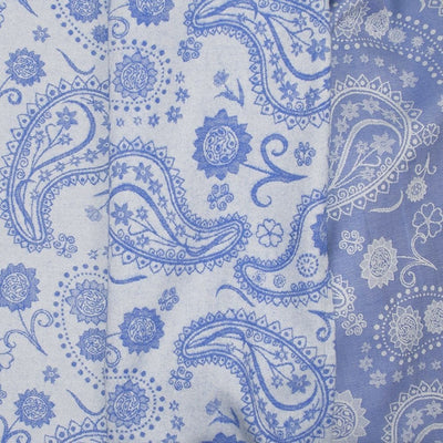 Fidella Ring Sling - Persian Paisley Royal Blue - Ring Sling - Fidella - Afterpay - Zippay Carry Them Close