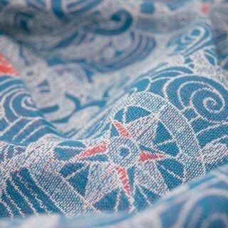 Fidella Woven Wrap - Sea Anchor Maritime Blue - Woven Wrap - Fidella - Afterpay - Zippay Carry Them Close