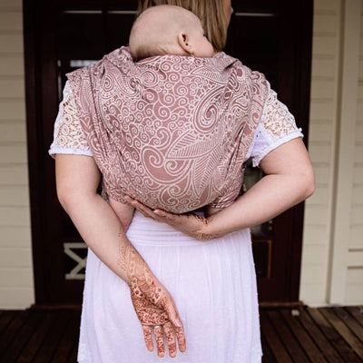 Fidella Woven Wrap - Masala Henna bamboo - Woven Wrap - Fidella - Afterpay - Zippay Carry Them Close