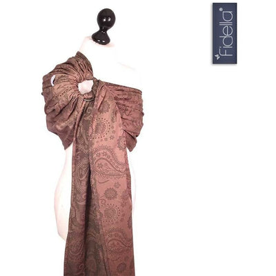 Fidella Ring Sling - Persian Paisley Hazel - Ring Sling - Fidella - Afterpay - Zippay Carry Them Close