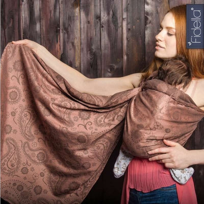 Fidella Ring Sling - Persian Paisley Hazel - Ring Sling - Fidella - Afterpay - Zippay Carry Them Close
