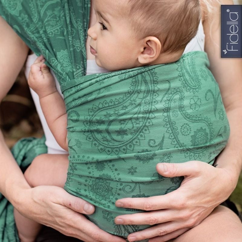 Fidella Woven Wrap - Persian Paisley Jungle - Woven Wrap - Fidella - Afterpay - Zippay Carry Them Close