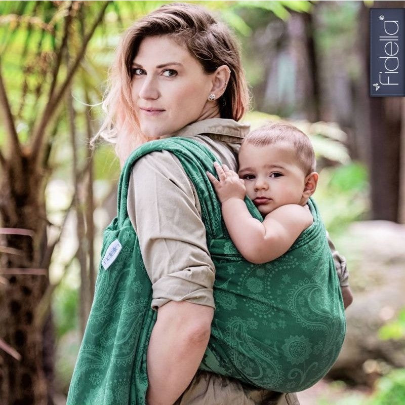 Fidella Woven Wrap - Persian Paisley Jungle - Woven Wrap - Fidella - Afterpay - Zippay Carry Them Close