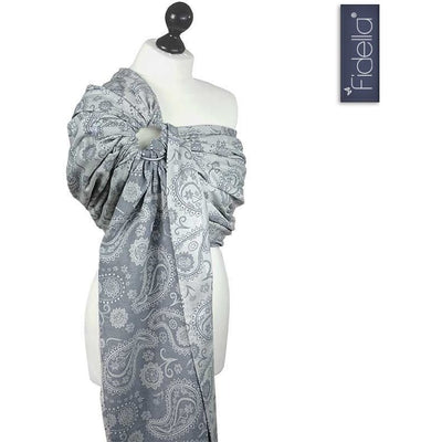 Fidella Ring Sling - Persian Paisley Smoke - Ring Sling - Fidella - Afterpay - Zippay Carry Them Close
