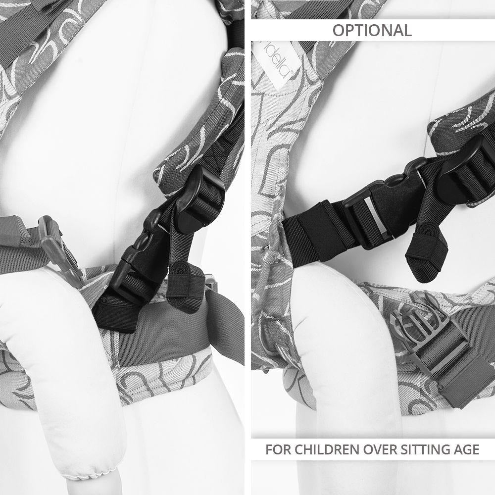 Fidella Fusion Toddler Carrier - Persian Paisley Smoke - Toddler Carrier - Fidella - Afterpay - Zippay Carry Them Close