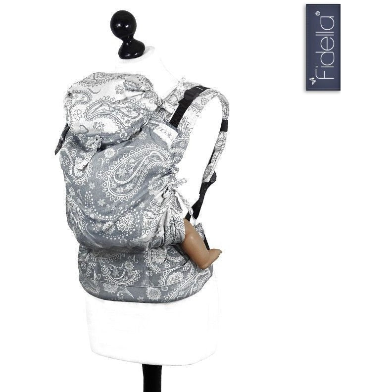 Fidella Fusion babycarrier with buckles - Persian Paisley Smoke - Baby Carrier - Fidella - Afterpay - Zippay Carry Them Close