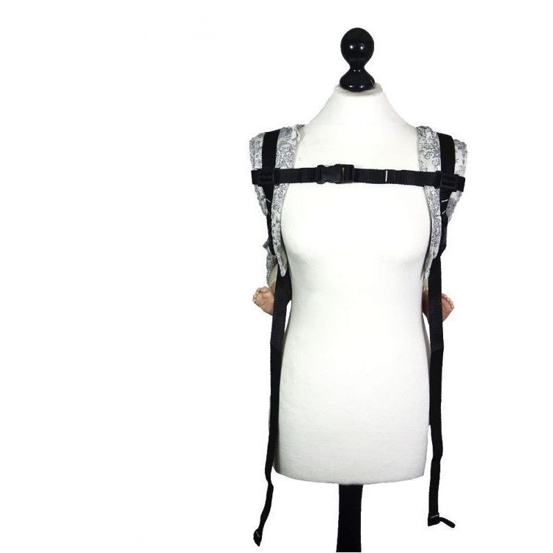 Fidella Onbuhimo back carrier - Iced Butterfly smoke - Onbuhimo - Fidella - Afterpay - Zippay Carry Them Close