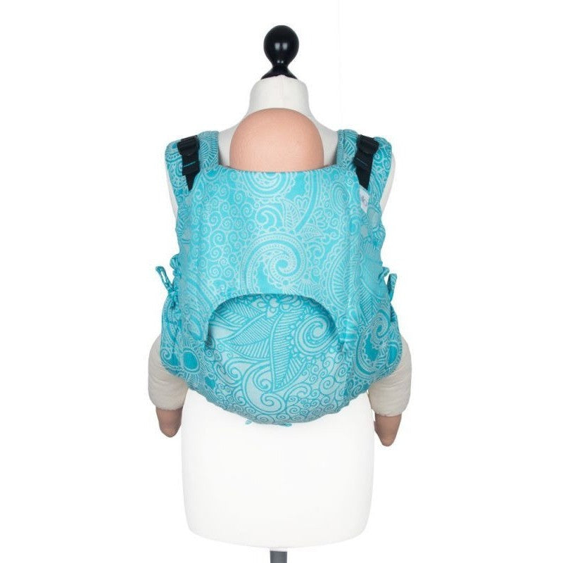 Fidella Onbuhimo back carrier - Masala Scuba Blue - Onbuhimo - Fidella - Afterpay - Zippay Carry Them Close