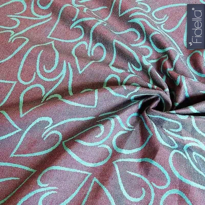 Fidella Ring Sling - Amors Love Arrows Plum - Ring Sling - Fidella - Afterpay - Zippay Carry Them Close