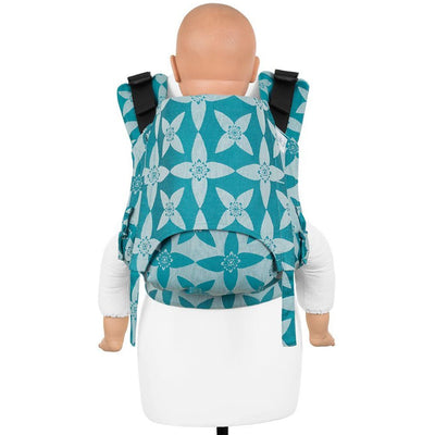 Fidella Fusion Toddler Carrier - Blossom Ocean Blue - Toddler Carrier - Fidella - Afterpay - Zippay Carry Them Close