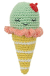 Weegoamigo - Crochet Rattle - Icecream
