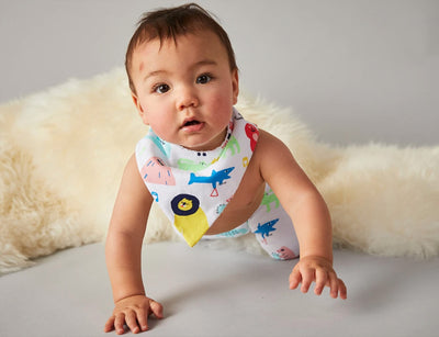 Halcyon Nights - Bandana Bib - Big Band Party Yo Yo Bib