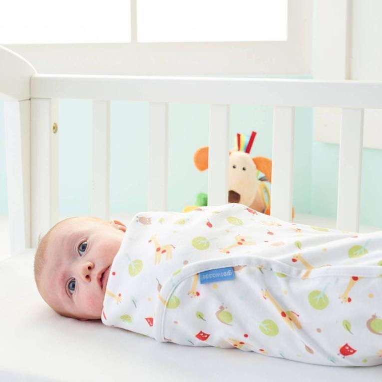 Gro Swaddle Baby Wrap - Have a Giraffe - swaddle - The Gro Company - Afterpay - Zippay Carry Them Close