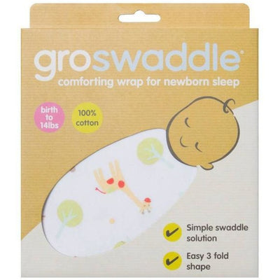 Gro Swaddle Baby Wrap - Have a Giraffe - swaddle - The Gro Company - Afterpay - Zippay Carry Them Close