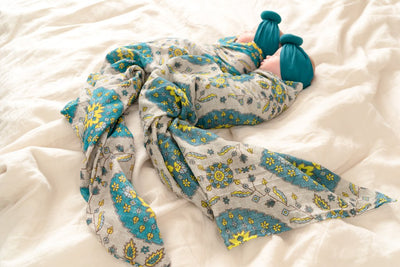 Pop Ya Tot - Muslin Swaddle - A Magic Carpet