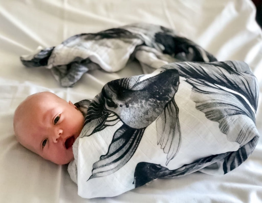 Pop Ya Tot - Muslin Swaddle - KOI