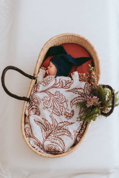 Pop Ya Tot - Muslin Swaddle - Imperial Jacobean