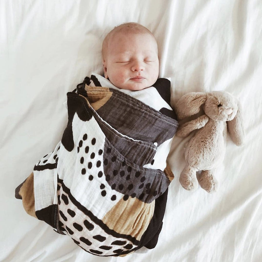 Pop Ya Tot - Muslin Swaddle - Dreamy Eldira