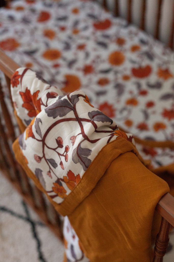 Pop Ya Tot - Cotton Muslin Bassinet Sheet - Buti Block