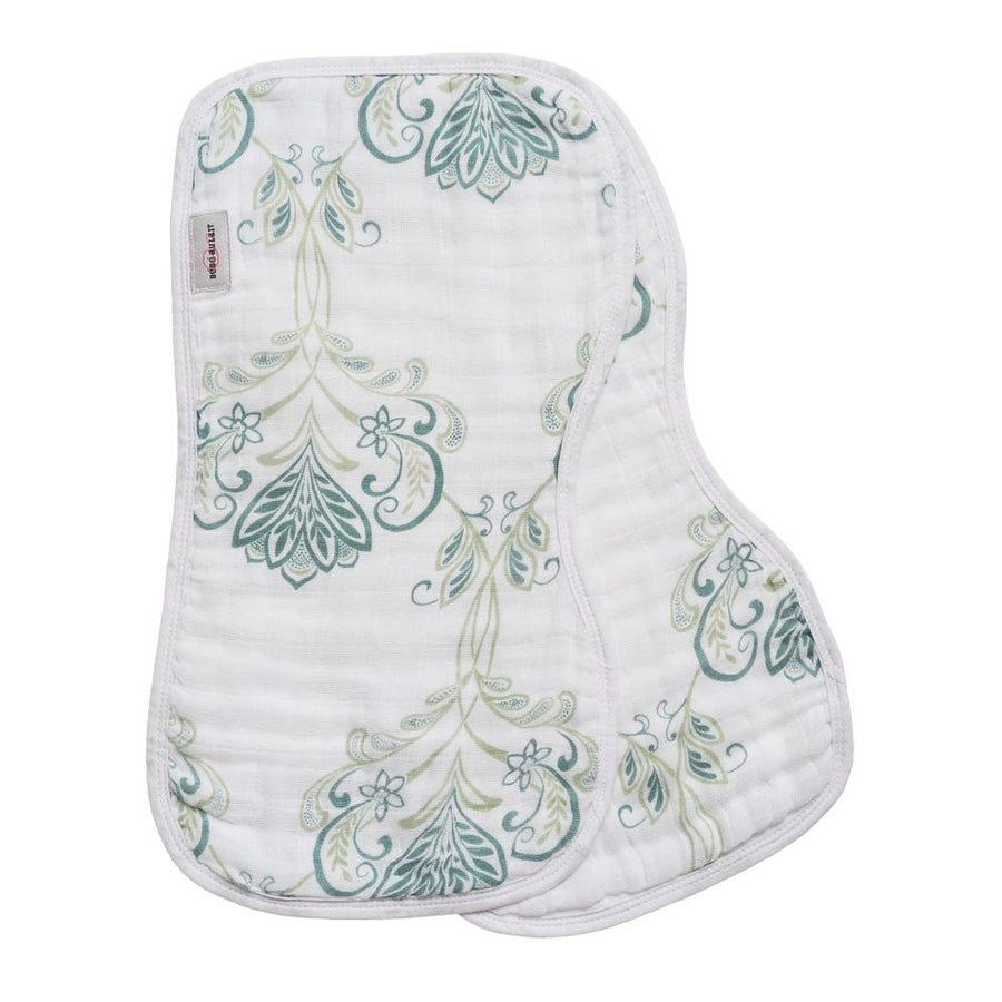 Bebe Au Lait - Muslin Contoured Burp Cloth (2 Set) - Isla