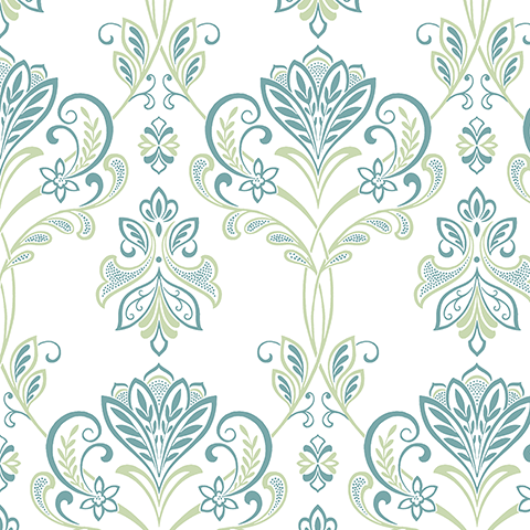 Bebe Au Lait - Muslin Contoured Burp Cloth (2 Set) - Isla