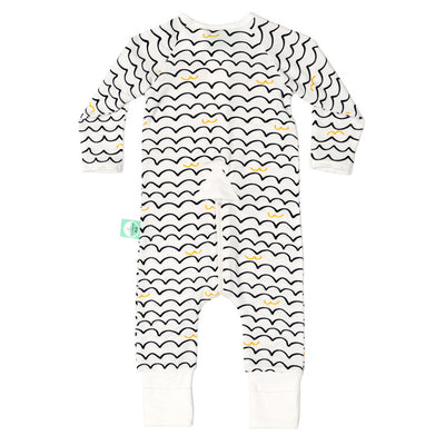 ErgoPouch - ErgoLayers Bamboo Sleep Wear - Summer Long Sleeve (0.2 TOG) - Waves