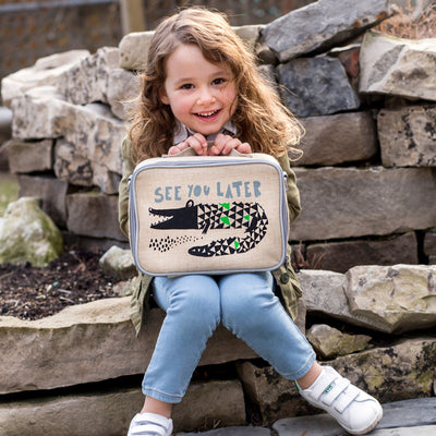SoYoung - Insulated Lunch bag - Wee Gallery Alligator