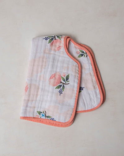 Little Unicorn - Burp Cloth - Watercolour Rose