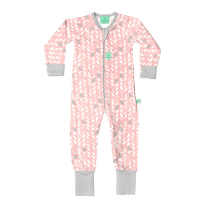 ErgoPouch - ErgoLayers Sleep Wear - Mid-Season Long Sleeve (1.0 TOG) - Spring Leaves