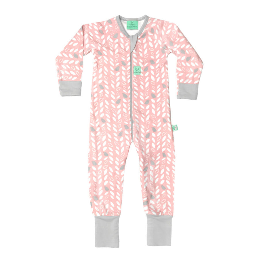 ErgoPouch - ErgoLayers Sleep Wear - Mid-Season Long Sleeve (1.0 TOG) - Spring Leaves