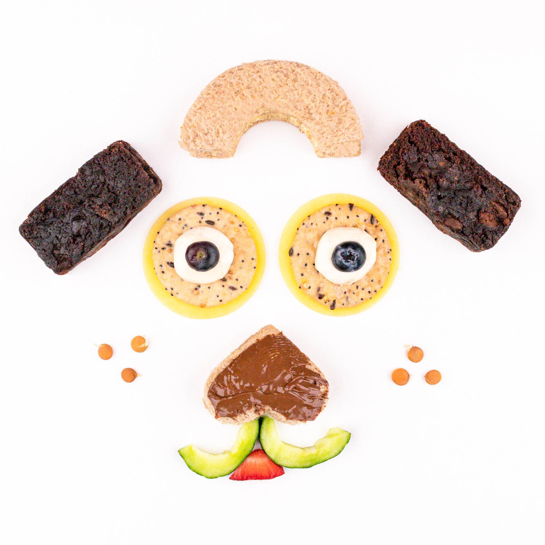 Lunch Punch Sandwich Cutters Pairs - Mini Bites