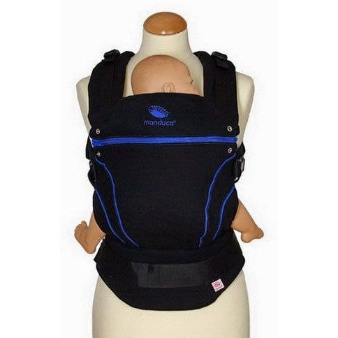 Manduca Baby Carrier - Blackline Carrier Blue - Baby Carrier - Manduca - Afterpay - Zippay Carry Them Close