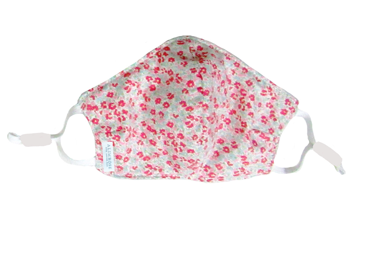 Alimrose - Face Mask - 3 layer Cotton - Sweet Floral (Adult)