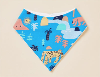 Halcyon Nights - Bandana Bib - MEGAFAUNA YO YO BIB