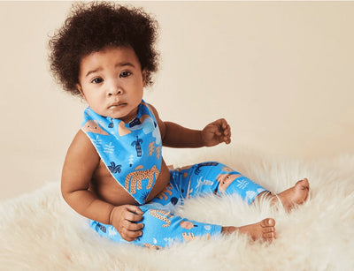 Halcyon Nights - Bandana Bib - MEGAFAUNA YO YO BIB