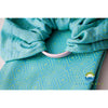 Little Frog Ring Sling - Jacquard Mint Cube - Ring Sling - Little Frog - Afterpay - Zippay Carry Them Close