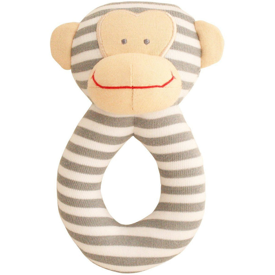 Alimrose - Monkey Grab Rattle - Toys - Alimrose - Afterpay - Zippay Carry Them Close
