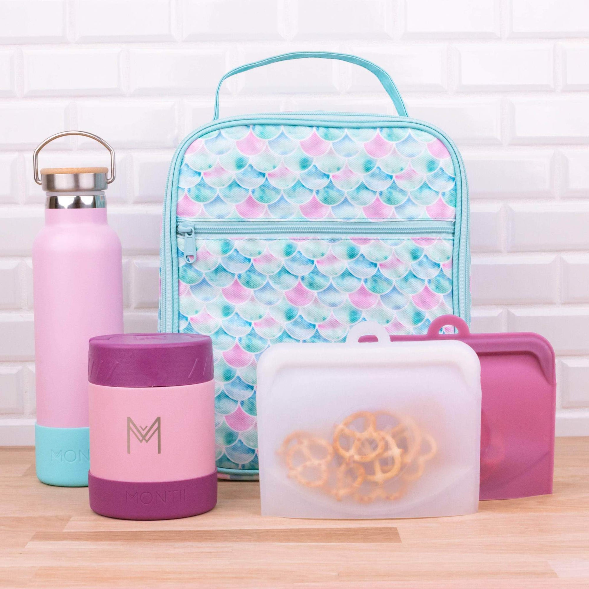 Montii Co Insulated Lunch bag - Mermaid