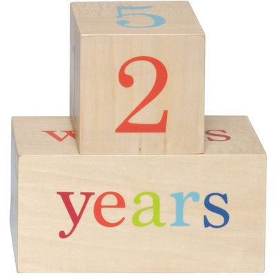 All4Ella Milestone Blocks - Neutral (wood) - Gift - All4Ella - Afterpay - Zippay Carry Them Close