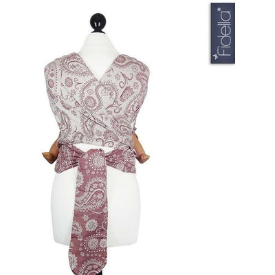 Fidella Fly Tai - MeiTai babycarrier Persian Paisley scarlet (New Size from 3 months) - Meh Dai - Fidella - Afterpay - Zippay Carry Them Close