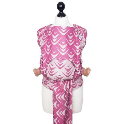 Fidella Fly Tai - MeiTai babycarrier Limited Edition - Zen Fuchsia Soy (New Size) - Meh Dai - Fidella - Afterpay - Zippay Carry Them Close