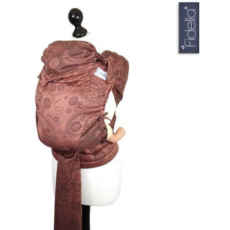 Fidella Fly Tai - MeiTai babycarrier Persian Paisley Hazel (Baby Size - From birth) - Mei Tai - Fidella - Afterpay - Zippay Carry Them Close