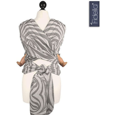 Fidella Fly Tai - MeiTai babycarrier Shebra Smoke Hemp (New Size - 3 months +) - Mei Tai - Fidella - Afterpay - Zippay Carry Them Close