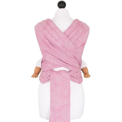 Fidella Fly Tai - MeiTai babycarrier Iced Butterfly Sparkling Rose (Baby Size - From Birth) - Meh Dai - Fidella - Afterpay - Zippay Carry Them Close