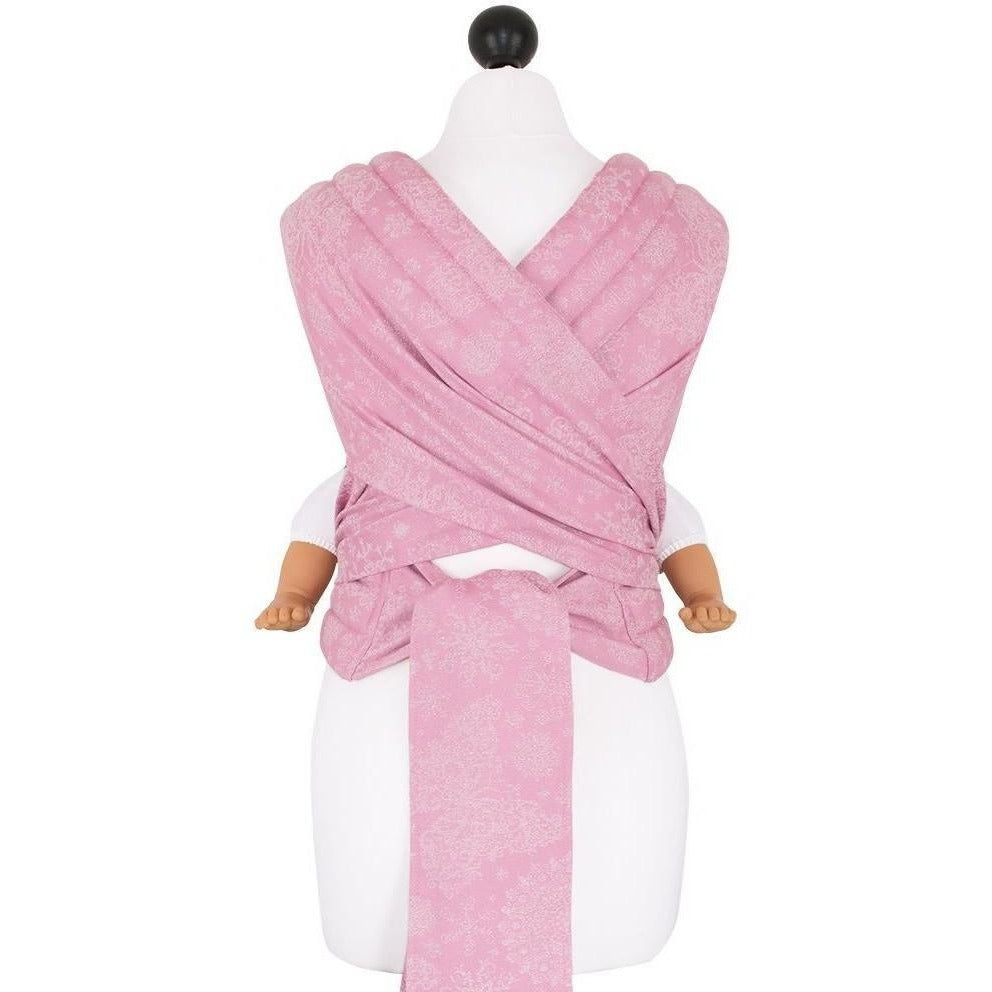 Fidella Fly Tai - MeiTai babycarrier Iced Butterfly Sparkling Rose (Baby +) - Mei Tai - Fidella - Carry Them Close